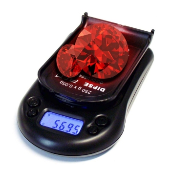 DIPSE PSM Series - 250x0,05g, pocket scale,spice scale,gold scale